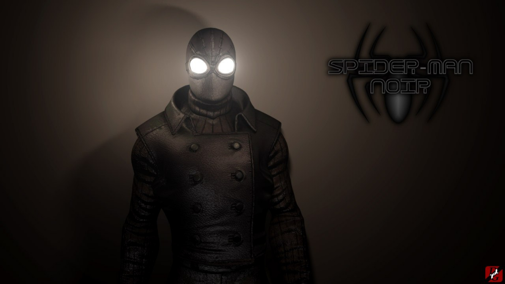 spider man noir render