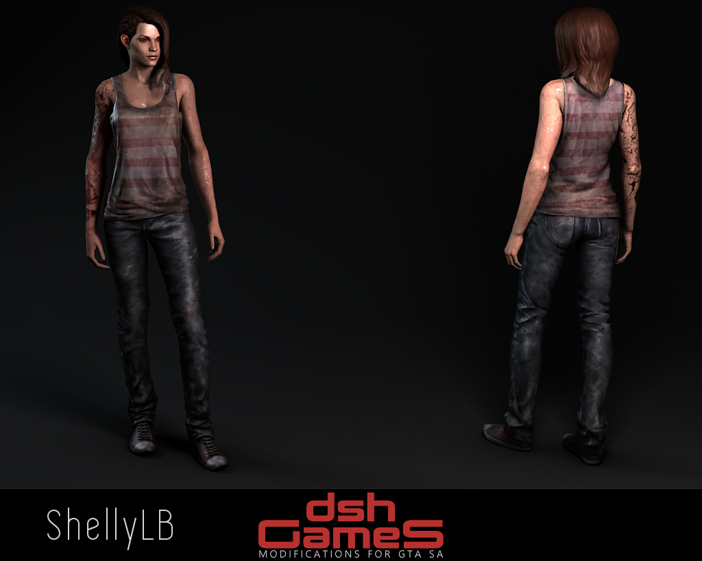 Shelly The Last of Us: Left Behind suit gta