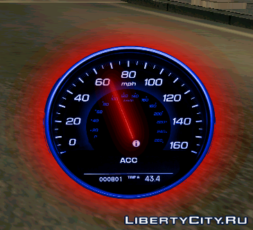 Neon speedometer GTA SA 4