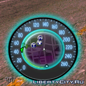 Speedometer for GTA SA 1